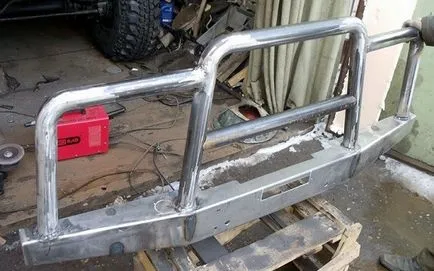 Hogyan, hogy a hatalom lökhárító UAZ saját kezűleg