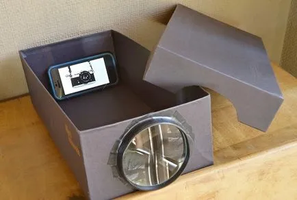 Hogyan lehet a projektor a kezét otthonában a telefon, tabletta vagy laptop