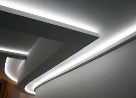 Hogyan lehet a mennyezet gipszkarton burkolat eszköz fotó és videó példák