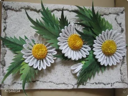 Hogyan készítsünk egy százszorszép a technika Quilling (papír százszorszép) Hogyan készítsünk egy százszorszép Quilling technikák