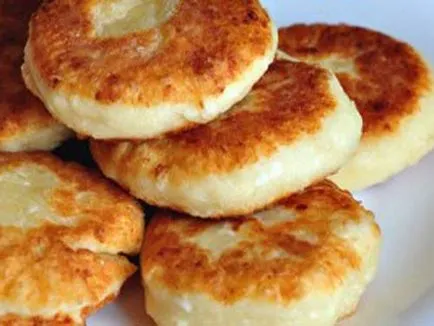 Hogyan készítsünk sajtos süteményt túró otthon, a recept a finom cheesecakes
