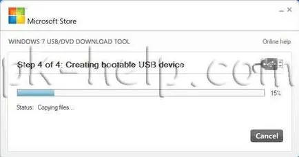 Hogyan készítsünk egy bootolható USB flash meghajtó telepítéséhez Windows 7 vagy Windows 8