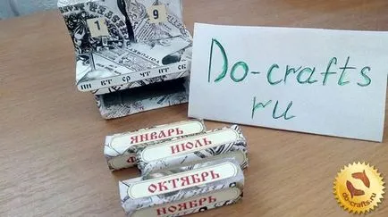 Hogyan készítsünk egy öröknaptár kezüket papírból (a) Hogyan készítsünk egy öröknaptár kezüket kifogyott a papír