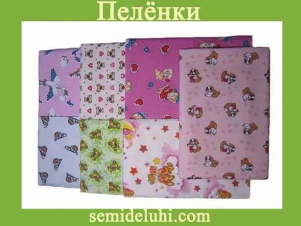 Hogyan varrni pelenka újszülötteknek