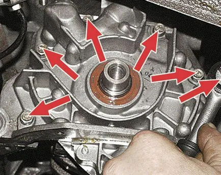 Eltávolítása az olajszivattyú a motor 2115 mt, az autós előnyök