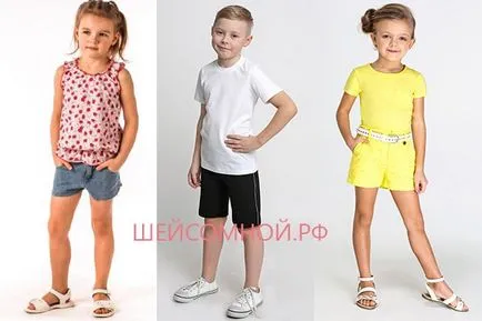 Hogyan kell varrni gyermek nadrág, Pattern 80-176 cm - nyak velem