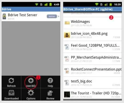 Hogyan hozzunk létre saját cloud adattárolás és elérheti, ha a készülék android