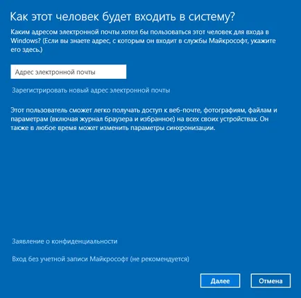 Hogyan hozzunk létre egy fiókot a Microsoft Windows 10