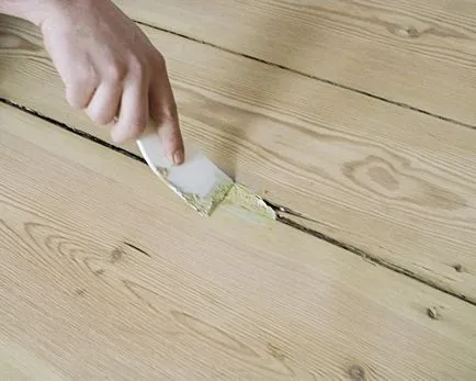 Hogyan feküdt linóleum a fa padló lépésről lépésre