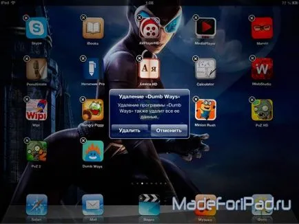 Hogyan lehet eltávolítani egy alkalmazást ipad, mind ipad
