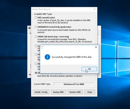 Hogyan lehet eltávolítani a bootloader grub, losst