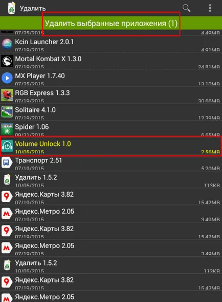 Hogyan lehet eltávolítani egy alkalmazást, amely nem távozik el az android