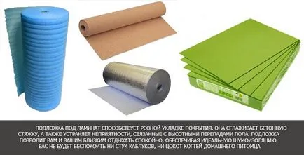 Hogyan feküdt laminált padló egyenetlen talajon - keresi a legjobb megoldást