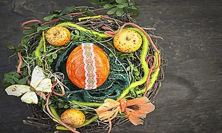 Hogyan díszítik a húsvéti asztal - fotó (edények) Hogyan díszítik a húsvéti asztal - fotó