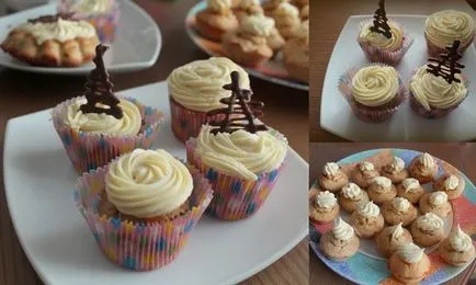 Hogyan lehet díszíteni cupcakes csokoládé