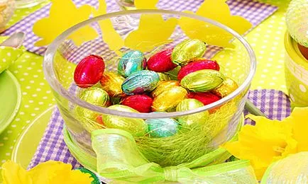 Hogyan díszítik a húsvéti asztal - egy fotó (hogyan díszítik a húsvéti asztal) Hogyan díszítik a húsvéti asztal - fotó