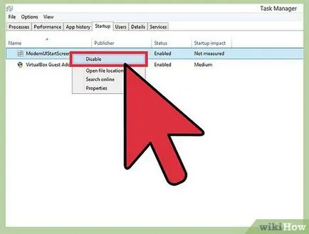 Hogyan kell kezelni a startup programok Windows 8
