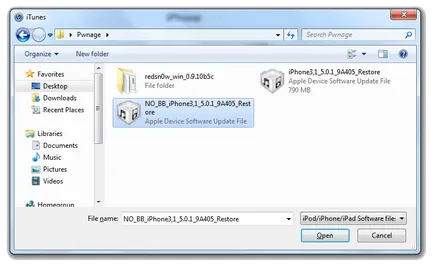 Hogyan kell telepíteni az egyéni firmware redsn0w, macarea