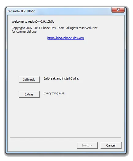Hogyan kell telepíteni az egyéni firmware redsn0w, macarea