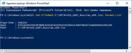 Hogyan lehet megtalálni a hash fájl a Windows PowerShell