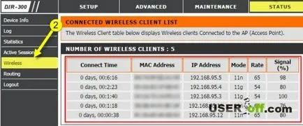 Hogyan megtudja, ki van kötve a wifi router segítségével upravlyaniya panel és hogyan használja (wifi) Hogyan megtudja, ki van kötve a wifi router segítségével upravlyaniya panel és hogyan használja