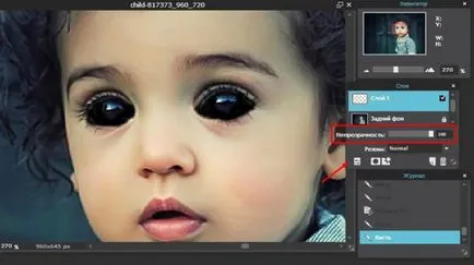Mivel a Photoshop, hogy a fekete szemek részletes utasításokat
