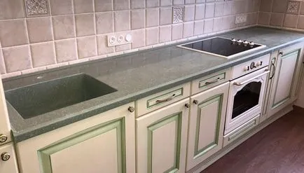 Hogyan válasszuk ki a mesterséges kő konyhai munkalapok (mesterséges) Hogyan válasszuk ki a mesterséges kő konyhai munkalapok
