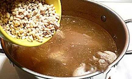Főzni savanyúság, rasszolnyik recept lépésről lépésre fotók