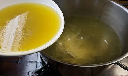 Főzni savanyúság, rasszolnyik recept lépésről lépésre fotók