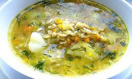 Főzni savanyúság, rasszolnyik recept lépésről lépésre fotók