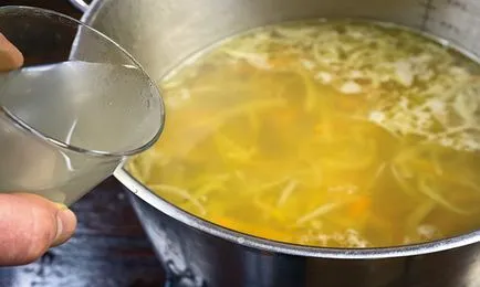 Főzni savanyúság, rasszolnyik recept lépésről lépésre fotók