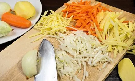 Főzni savanyúság, rasszolnyik recept lépésről lépésre fotók