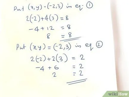 Hogyan lehet megoldani egyenletrendszert
