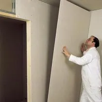 Hogyan, hogy összehangolják a fal gipszkarton kezükkel nélkül csontváz, egy profil nélküli