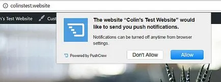 Hogyan engedélyezése és beállítása push értesítéseket honlapján wordpress