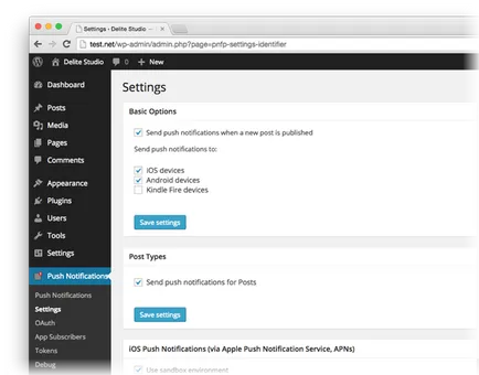 Hogyan engedélyezése és beállítása push értesítéseket honlapján wordpress