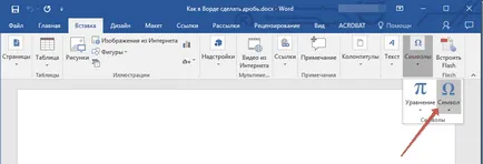 Hogyan lehet a Word frakció