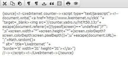 Hogyan kell behelyezni php, html, css, javascript kód az oldalra joomla 3, plug Sourcerer