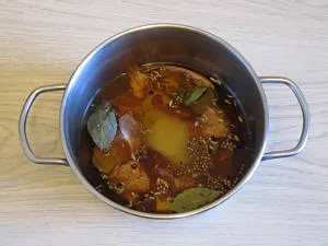 Hogyan pácolást makréla ház - recept lépésről lépésre fotók