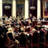A festmény „A kozákok levelet írt a török ​​szultán” Repin