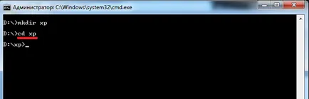 Command Prompt Windows-szolgáltatások használatát