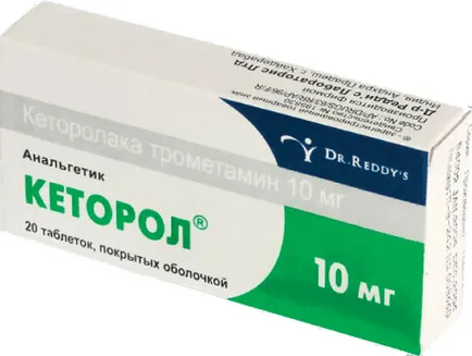 Amennyiben injekciót hatékony ketonal
