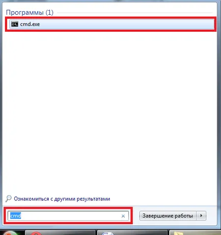 Command Prompt Windows-szolgáltatások használatát