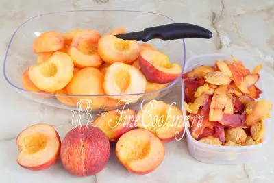 Az őszibarack konzerv a téli - egy recept fotó (konzerv) Az őszibarack konzerv a téli - a recept egy fotó