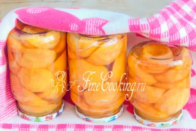 Az őszibarack konzerv a téli - egy recept fotó (recept) Az őszibarack konzerv a téli - a recept egy fotó