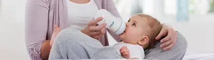 Etetés cumisüvegből - csapat Philips AVENT