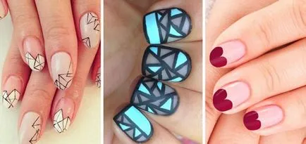 Gyönyörű Nail Design 2017-2018 évben, fotó, köröm design ötleteket, rajzokat és a körmökön