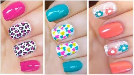 Gyönyörű Nail Design 2017-2018 évben, fotó, köröm design ötleteket, rajzokat és a körmökön