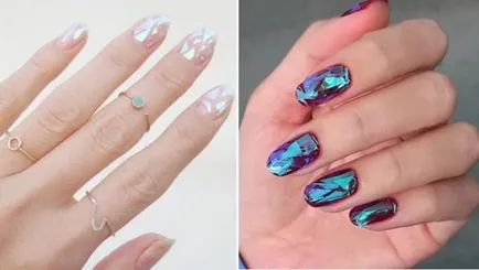 Gyönyörű Nail Design 2017-2018 évben, fotó, köröm design ötleteket, rajzokat és a körmökön