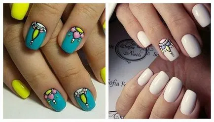 Gyönyörű Nail Design 2017-2018 évben, fotó, köröm design ötleteket, rajzokat és a körmökön